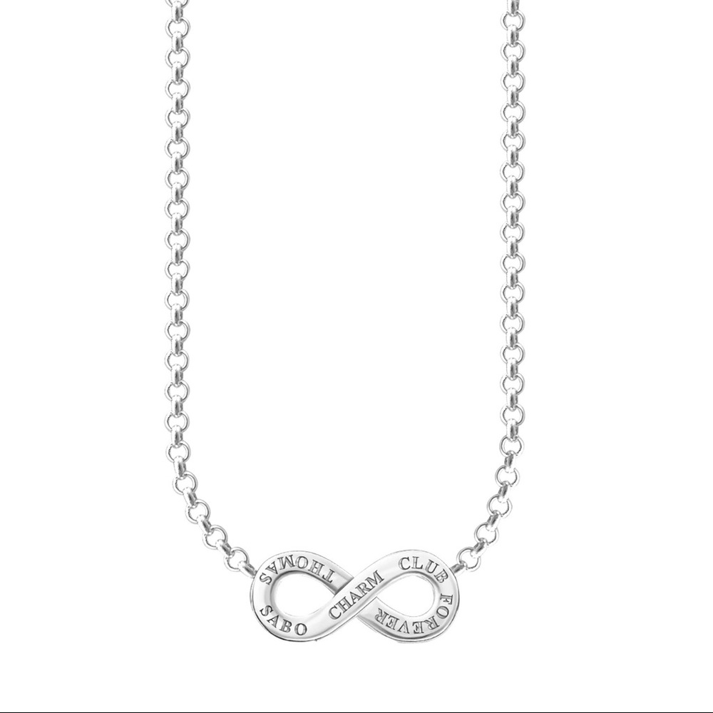 Thomas Sabo Silver Infinity Necklace